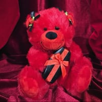 Valloween Teddy Bear - Coffin Present