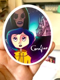Home Sweet Home | 3’ Inch Coraline inspired Sticker