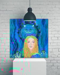 Image 2 of Original Painting - Whimsical Wonderland 76 x 76cms