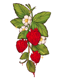 Strawberry Hearts 🫀 | sticker 