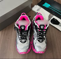 Image 3 of Silver/Pink Runners