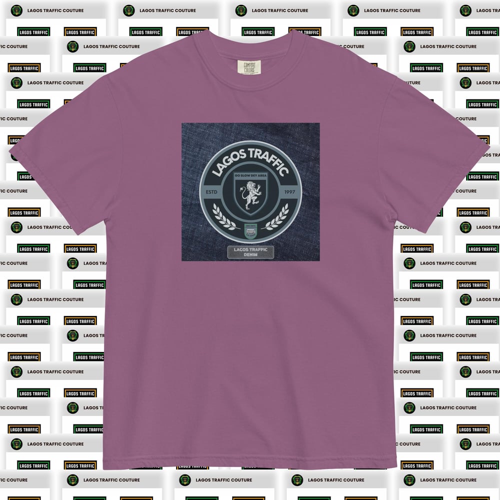 ICONIC LTC SIGNATURE BADGE TEE - DENIM'VOGUE I