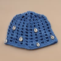 Image 11 of Shell Crochet Beanie