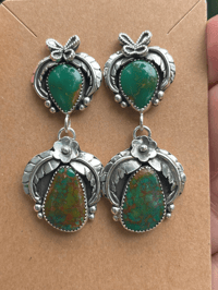 Image 1 of Sierra Gem Floral Earrings