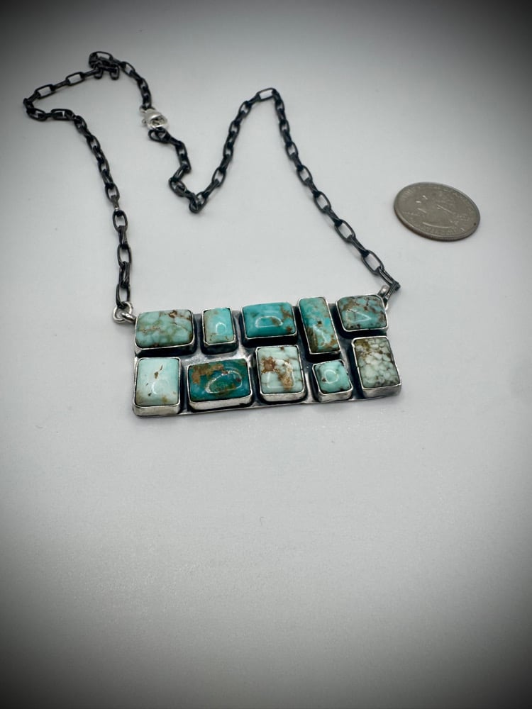 Image of Dry Creek Rectangle Bar Necklace