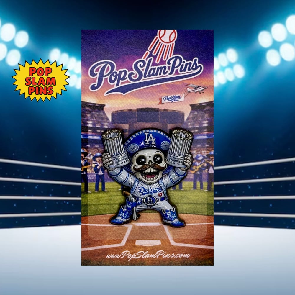Image of Dodgers Championship Mariachi - Pin
