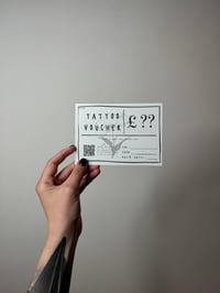 Image 1 of TATTOO VOUCHER (PHYSICAL)