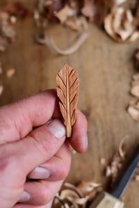 Image 7 of Feather~ Pendant Neckace 
