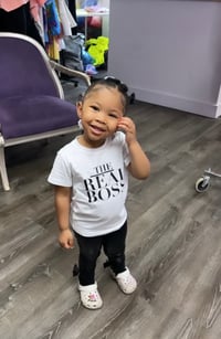 Image 2 of The Real Boss youth shirt
