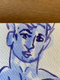 Image 2 of Watercolour ~ Blue Boys XVII