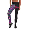 BOSSFITTED Multicolored Leopard Print Yoga Leggings