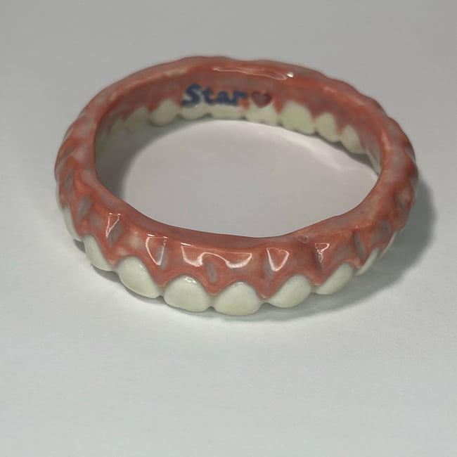 Teeth Bracelet O - 7 in Inner Circumference