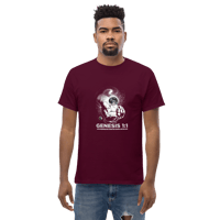 Image 3 of classic tee Genesis 1:1