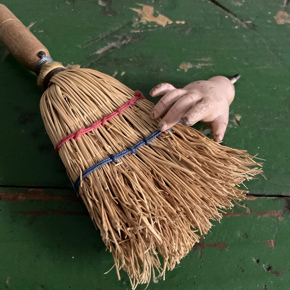 Image of Dolls Hand & Broom
