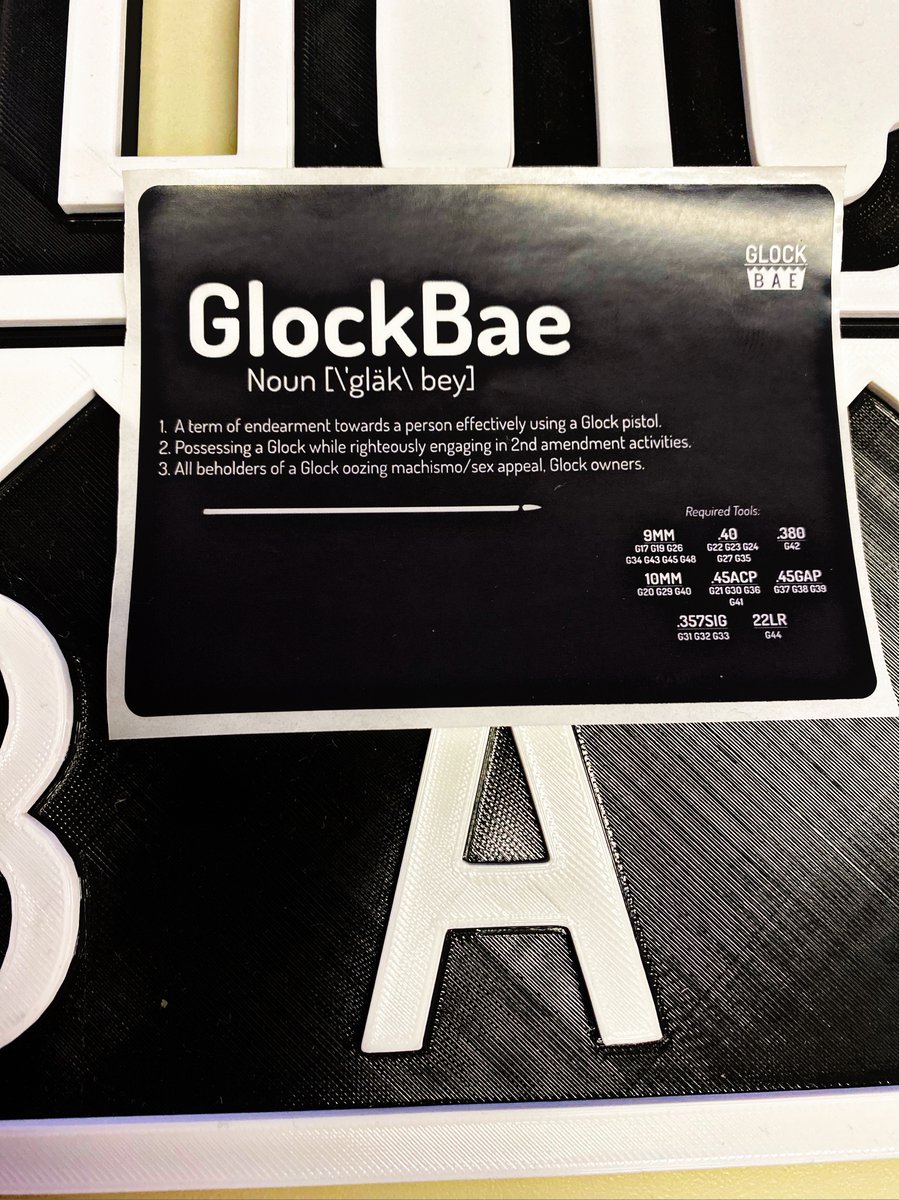 Definition Of Stickers GlockBae