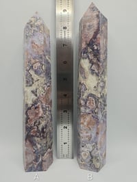 Image 2 of Cherry Flower Agate Crystal 9" Towers - 2 Styles