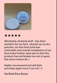 Image 3 of Tallow Salt Scrub - Face and Body Exfoliator