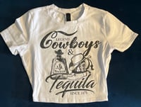 Cowboys Crop Tee