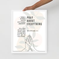 Image 2 of Philippians 4:6 Wall Décor