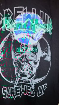 Image 2 of Hard Rock Cafe NY Screw Skull Tee