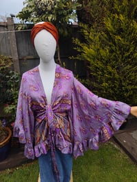 Image 7 of Amara Wrap dress - Purple