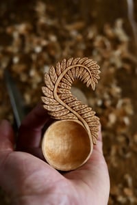 Image 2 of Curly Fern Leaf Scoop