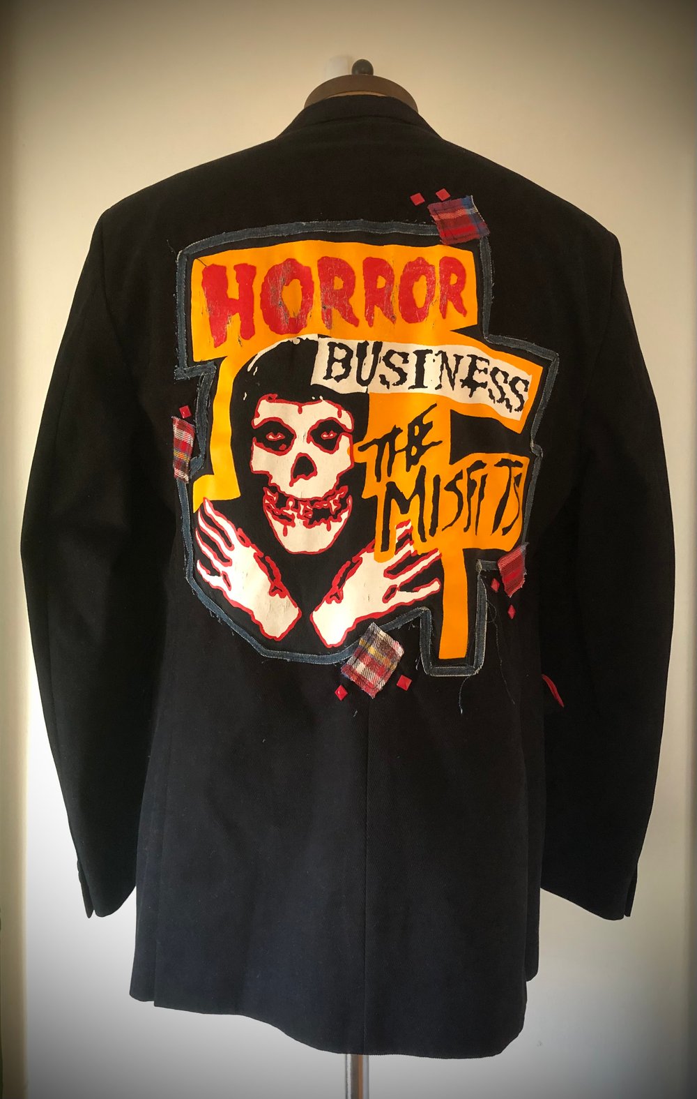 Upcycled “MISFITS” Men’s jacket