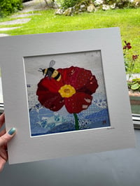 Image 2 of Poppy and the Bee print