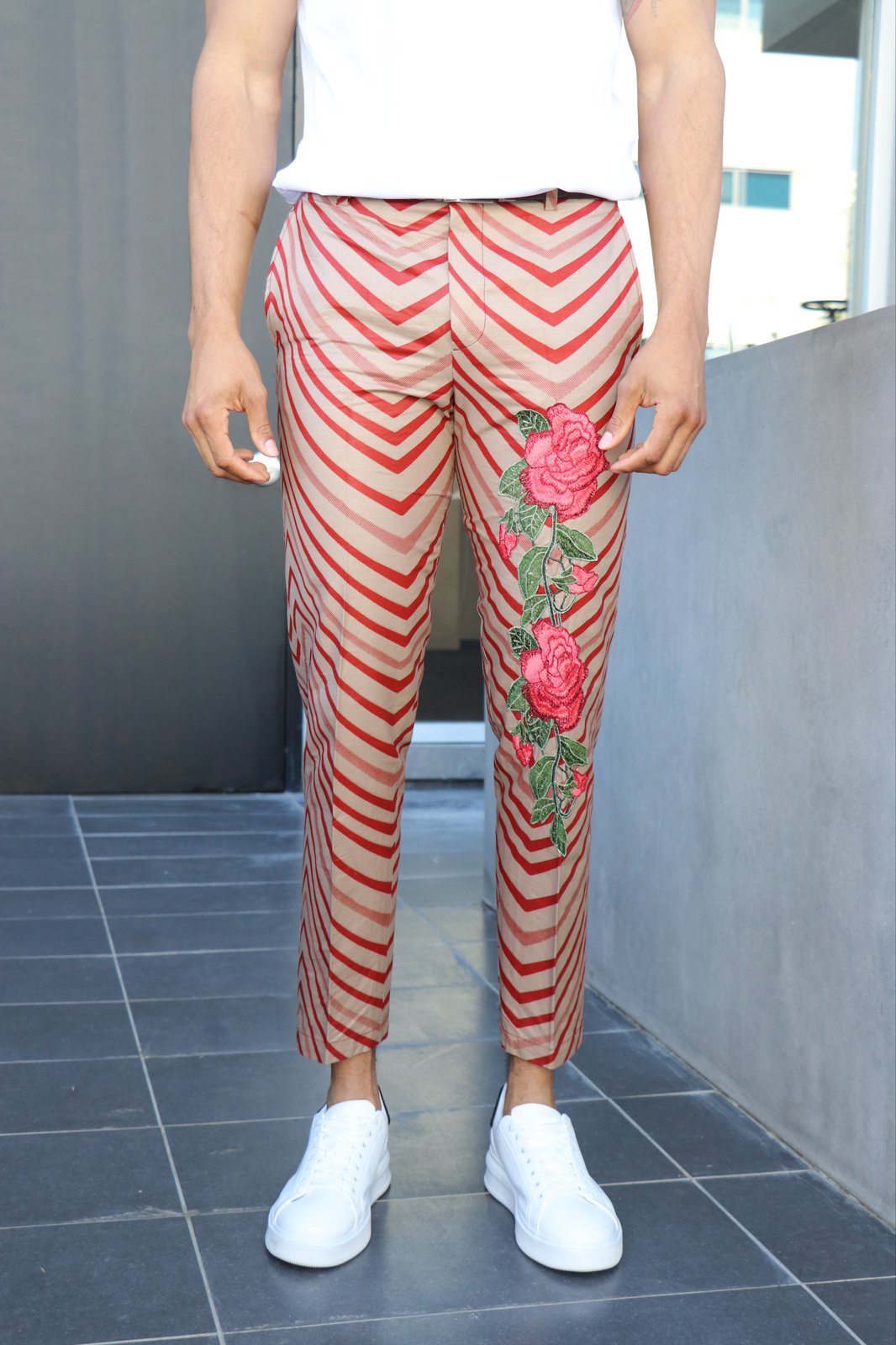 Men's Fashion Floral Pants multi Color - Etsy