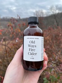 Old Ways Fire Cider // 4 oz