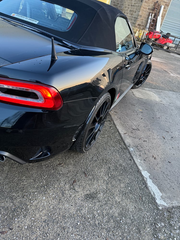 Image of Carbon Guard - abarth 124 spider - gloss carbon fibre.