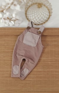 Image 1 of Newborn romper for photo shoots | Dylan | cocoa brown