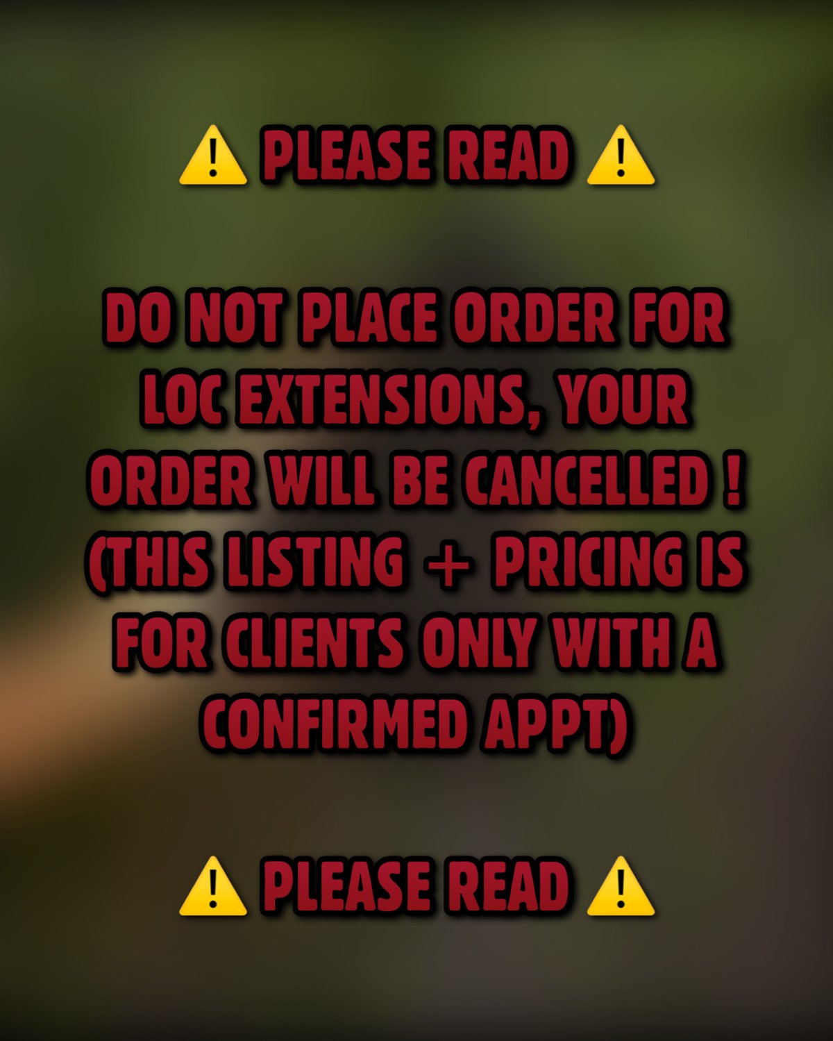 Loc Extensions (FOR CLIENTS ONLY)