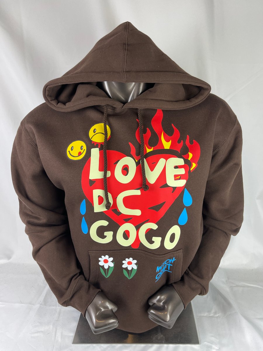 Image of Love DC Gogo MITCHCRAFT HEART ON FIRE 2 Brown Hood 