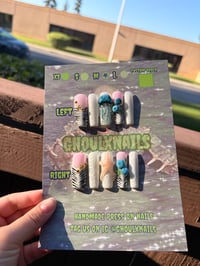 Jelly Fish & Starfish Nails 