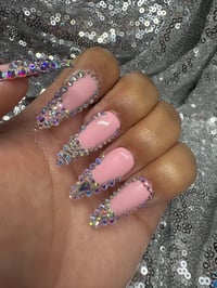 Image 2 of  Baddies on a budget Flawless press on nails No matter what length same price