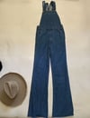 1970s Levi's orange tab bellbottom overalls