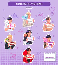BTS BIAS KEYCHAINS