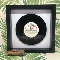 Image 11 of James Bond Theme Tunes, framed original 7" vinyl records