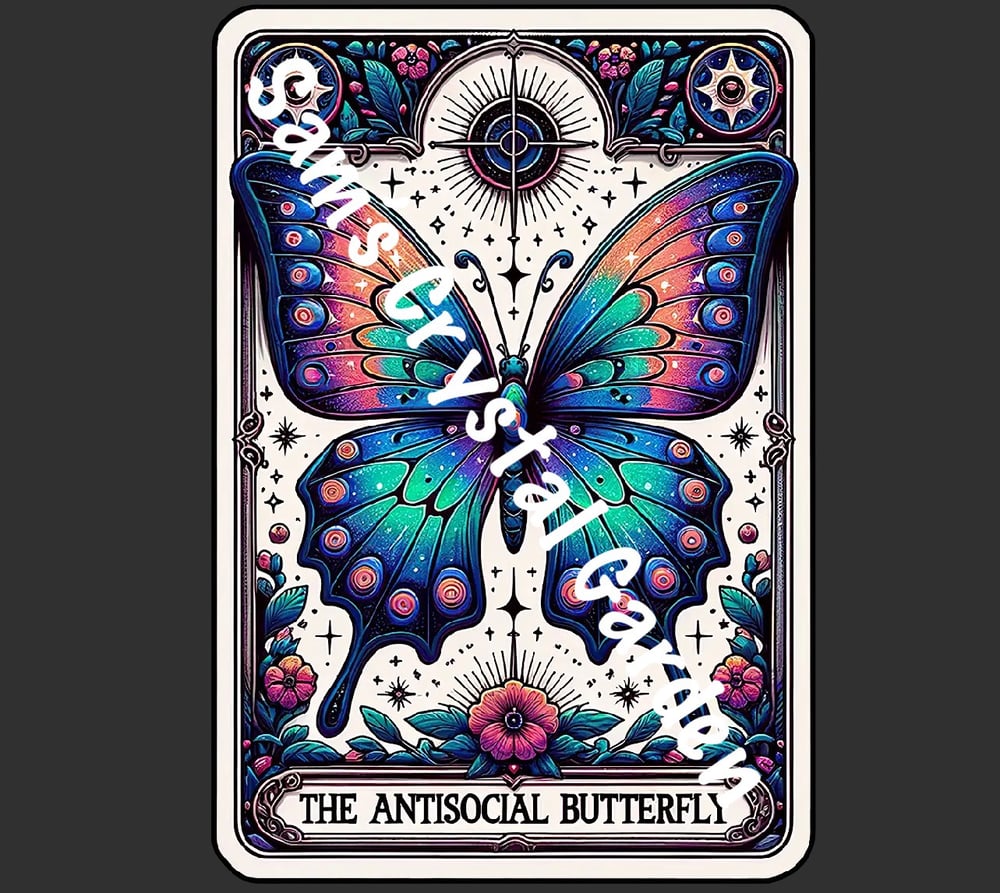 Image of The Antisocial Butterfly (T- Shirt)