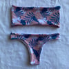 SAMPLE BANDEAU : TROPICANA PINK X PINK