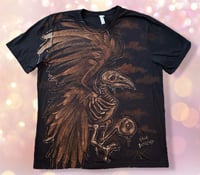 Image 1 of “SCAVENGERS” CUSTOM BLEACH PAINTED T-SHIRT 2XL