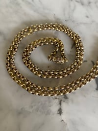Image 3 of 44" GOLD GEORGIAN ERA CHAIN