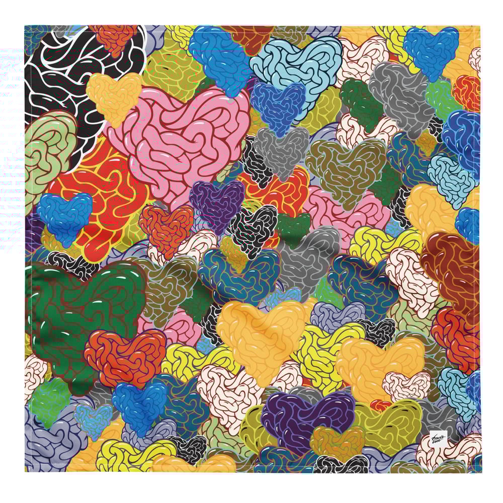 HEARTS GALORE BANDANA