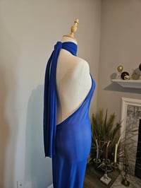 Image 5 of Luxury Mesh Halter Dress| More Colors Available🎨 Surf and Turf 🌊