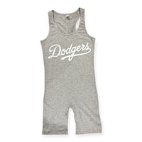 Gray Dodgers  Romper