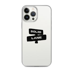 Image of Black Logo iPhone® Case