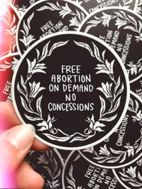 Image 2 of Abortion Access Sticker - FUNDRAISER