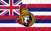 Ottawa Senetors Hawaiian Flag 