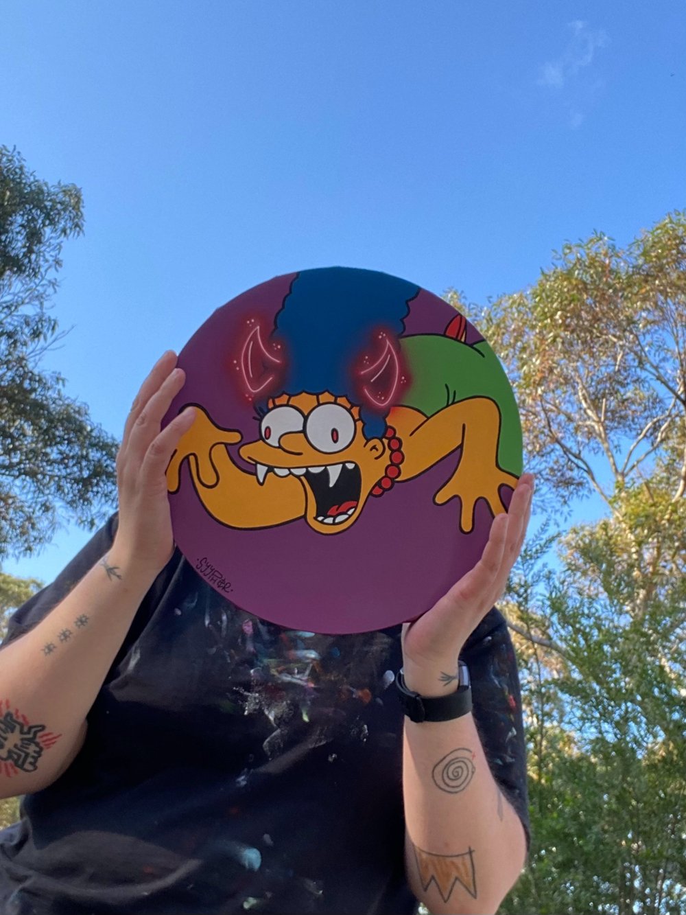 LIMITED HALLOWEEN ‘23 DROP - “Marge on the Run: After Dark” Original Artwork